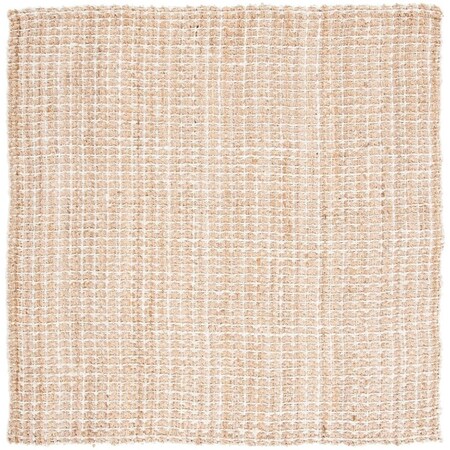 Safavieh 7 x 7 ft. Fiber 187A Natural Hand Loomed Square Area Rug, Natural NF187A-7SQ